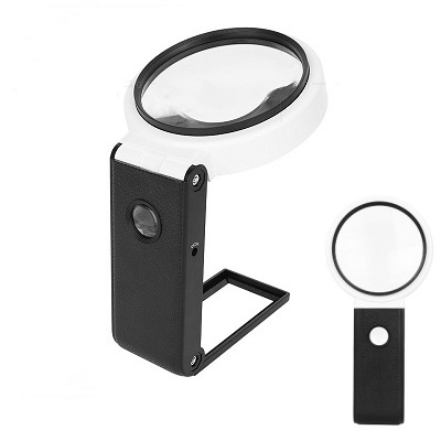 LED Foldable Magnifier 3.5X/25X