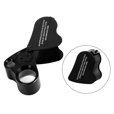 LED Foldable Magnifier 30X/60X