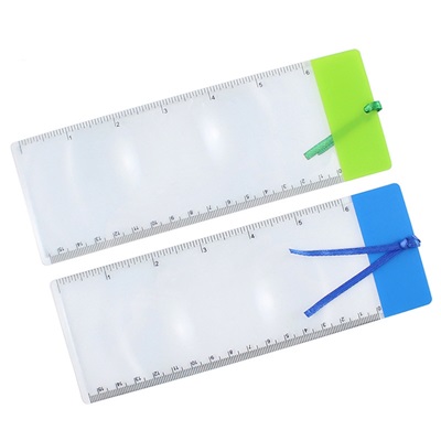 3X Magnifier Ruler